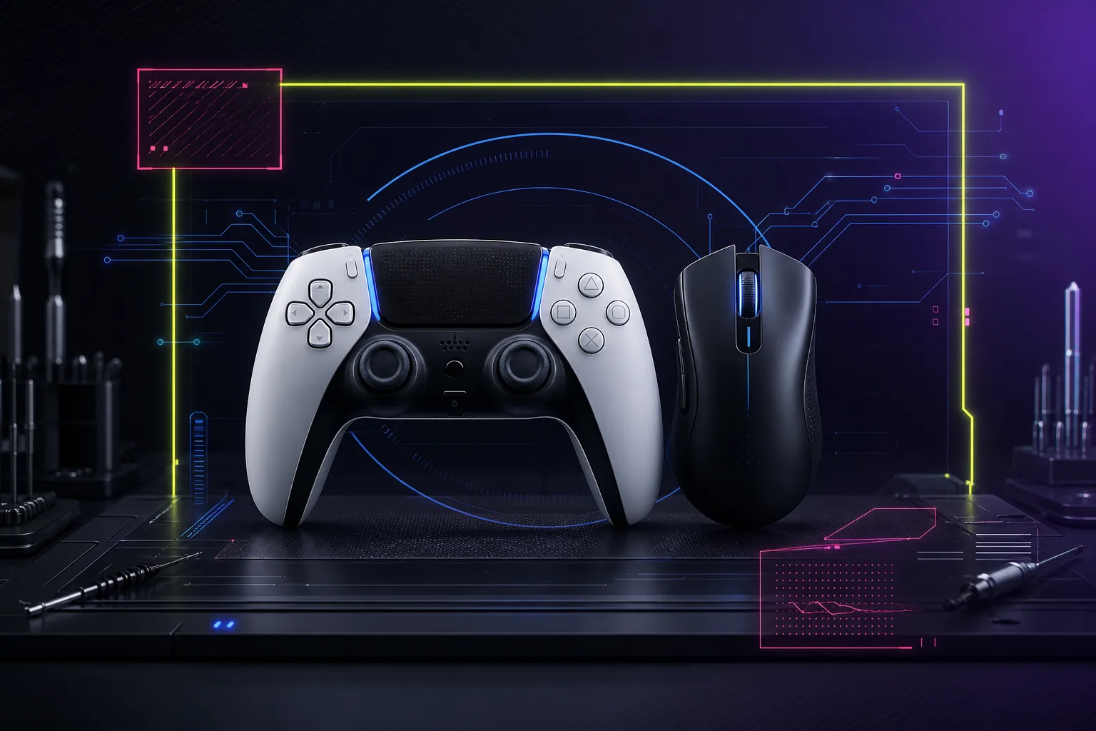 Профессиональный ремонт DualSense и игровых мышей